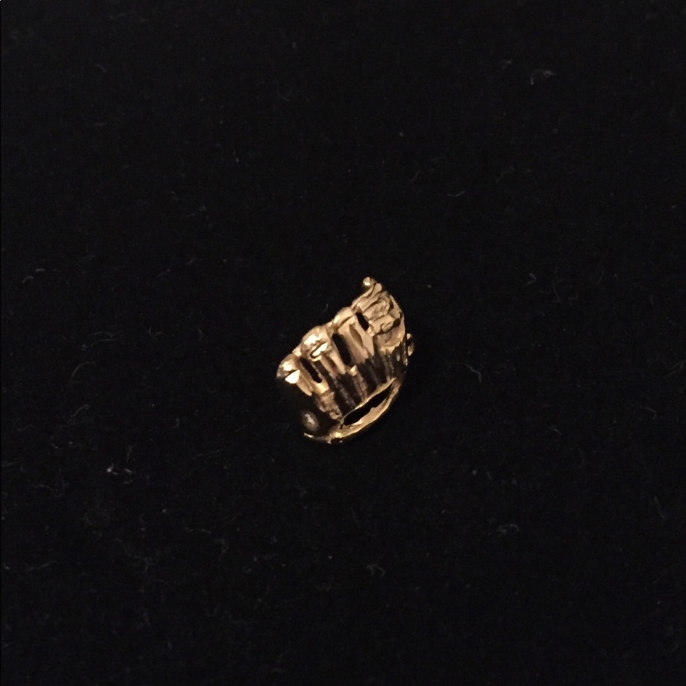 Genuine 14k Yellow Gold Softball Baseball Glove